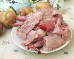 Кролик, тушеный в сметане – варианты блюда Приготовление кролика на сковороде в сметане