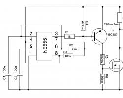 Un detector de metales muy simple y confiable basado en el chip K561LA7 Instalación de un circuito de control