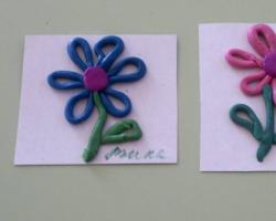 Конспект НОД по лепке «Цветочек Лепка цветок для мамы средняя группа конспект